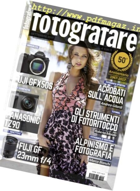 Fotografare – Settembre 2017 Cover