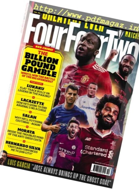 FourFourTwo UK – October 2017 Cover