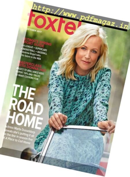 Foxtel Magazine – October 2017 Cover