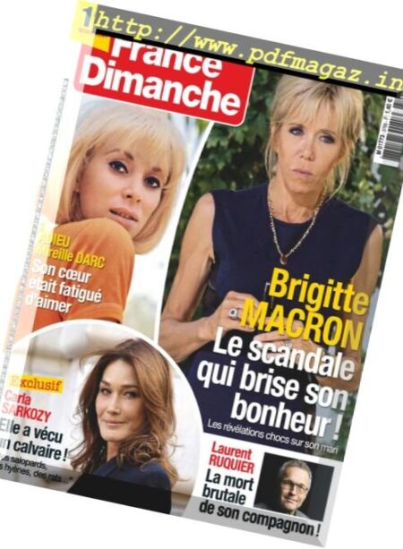France Dimanche – 1 Septembre 2017 Cover