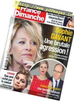 France Dimanche – 25 au 31 Aout 2017