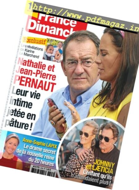 France Dimanche – 8 au 14 Septembre 2017 Cover