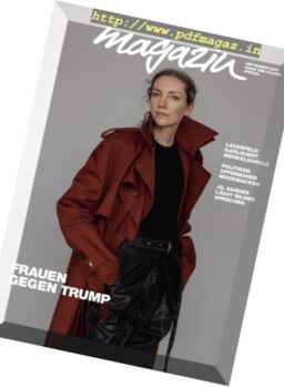 Frankfurter Allgemeine Magazin – Oktober 2017