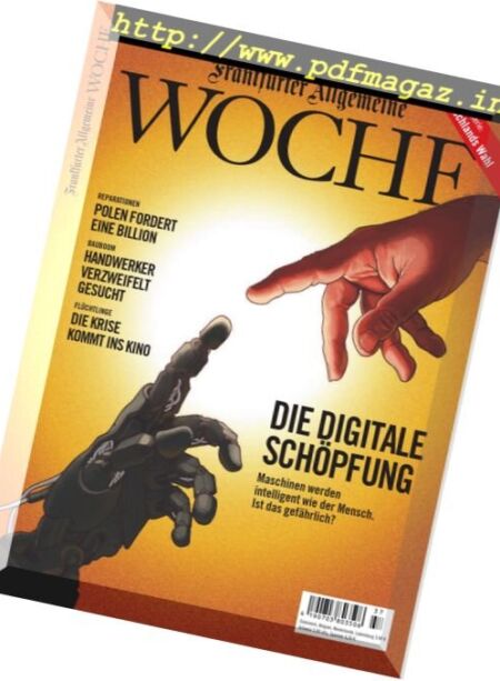 Frankfurter Allgemeine Woche – 8 September 2017 Cover