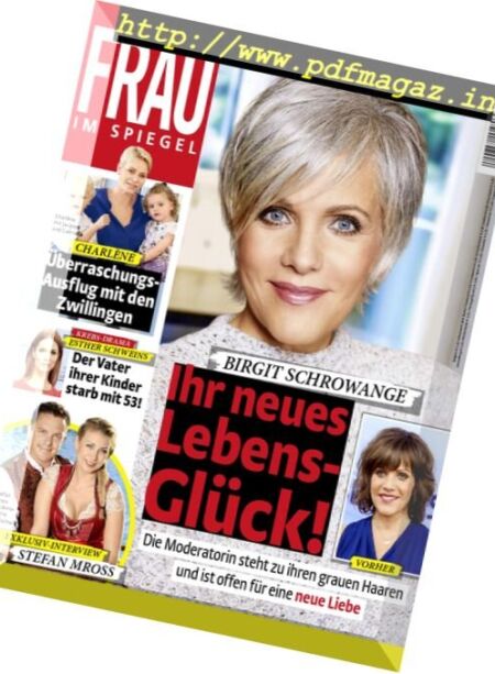 Frau im Spiegel – 20 September 2017 Cover