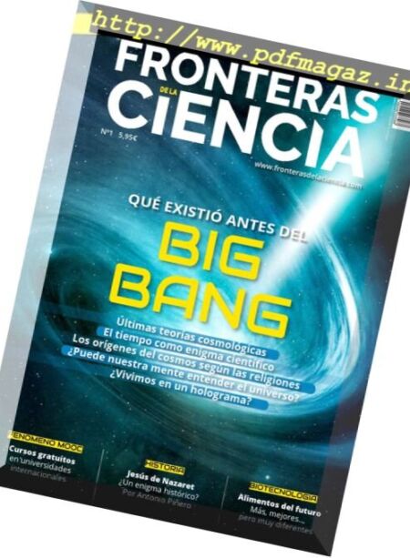 Fronteras de la Ciencia – N 1, 2017 Cover
