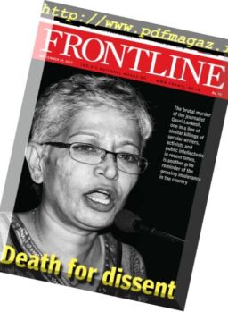 Frontline – 29 September 2017