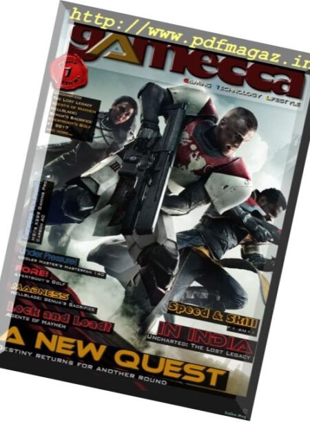 Gamecca Magazine – September 2017 Cover