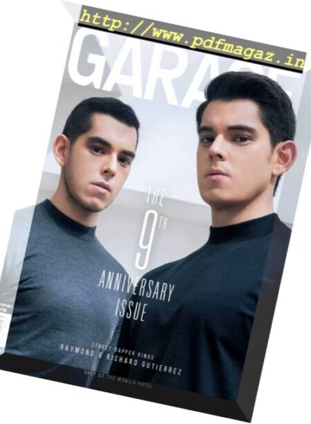 Garage – August-September 2017 Cover