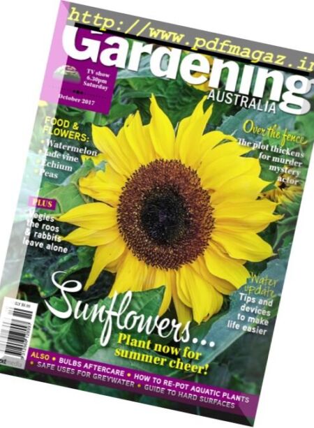 Gardening Australia – October 2017 Cover