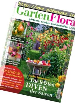 GartenFlora – Oktober 2017