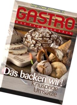 Gastro – August-September 2017