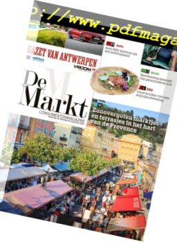 Gazet van Antwerpen De Markt – 19 augustus 2017