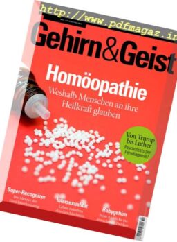 Gehirn und Geist – Oktober 2017