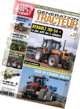 Generation Tracteur – Septembre-Octobre 2017