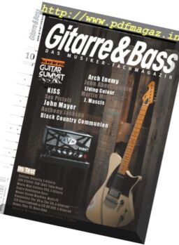 Gitarre & Bass – Oktober 2017