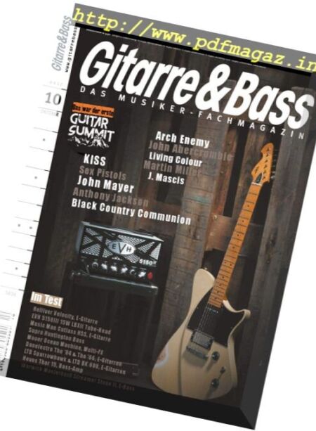 Gitarre & Bass – Oktober 2017 Cover