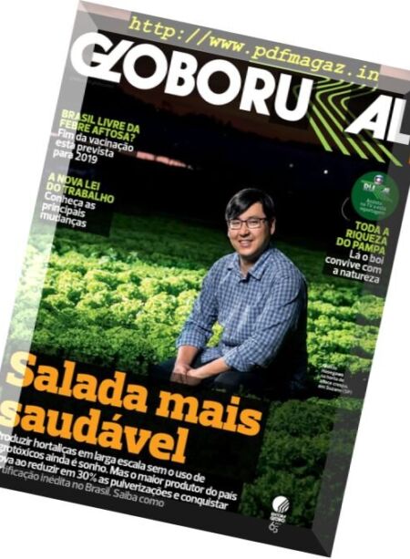 Globo Rural – Brazil – Issue 382 – Agosto 2017 Cover
