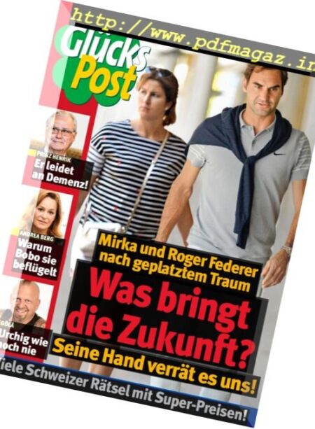 Gluckspost – 14 September 2017 Cover