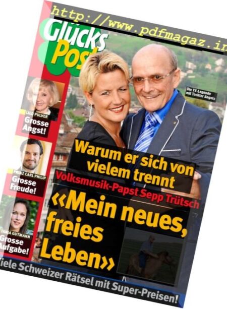 Gluckspost – 7 September 2017 Cover