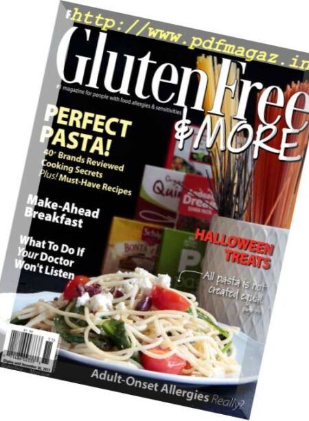 Gluten Free & More – October-November 2017 Cover