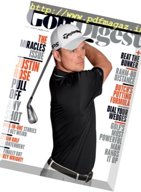 Golf Digest USA – October 2017 Cover