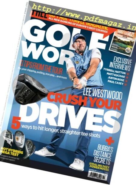 Golf World UK – November 2017 Cover