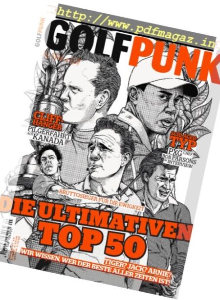 Golfpunk Germany – Nr.5 2017 Cover