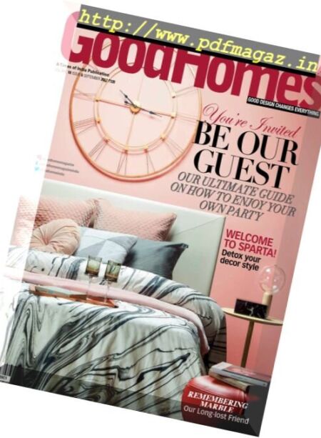 GoodHomes India – September 2017 Cover