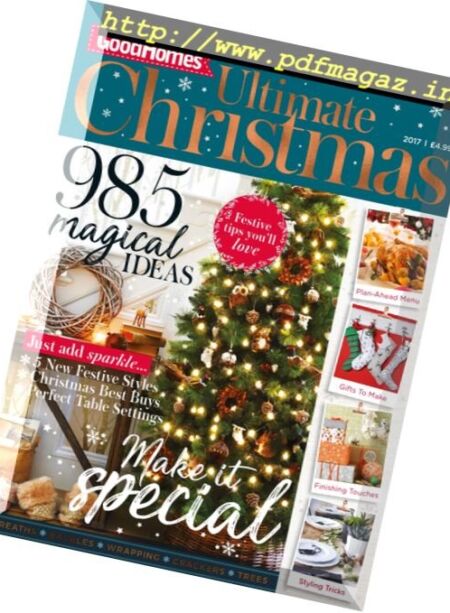GoodHomes UK – Ultimate Christmas 2017 Cover