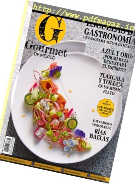 Gourmet de Mexico – Agosto 2017 Cover