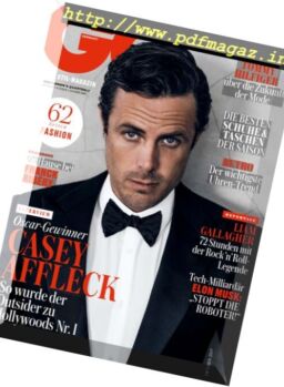 GQ Germany – Oktober 2017