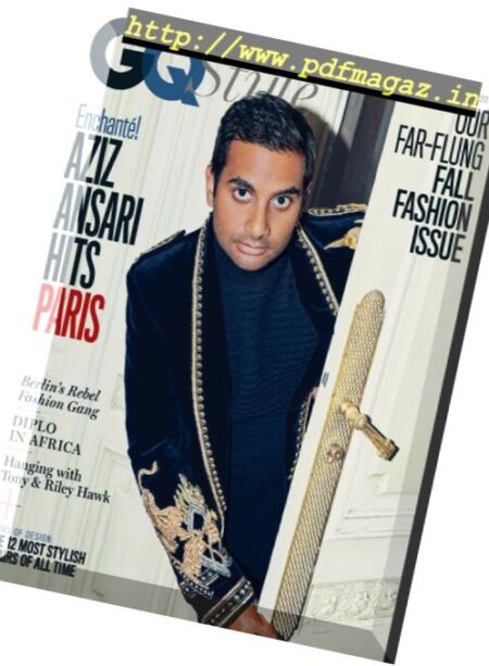 GQ Style – Fall 2017 Cover