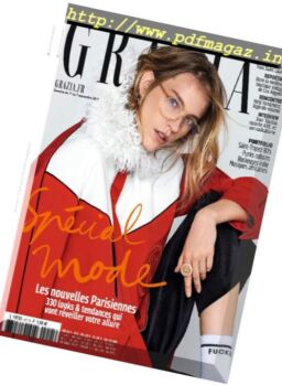 Grazia France – 1 au 7 Septembre 2017