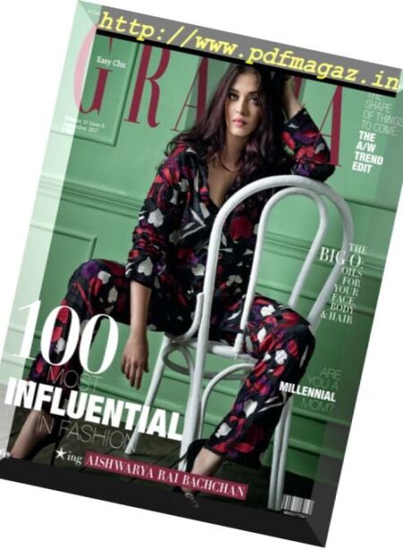 Grazia India – September 2017 Cover