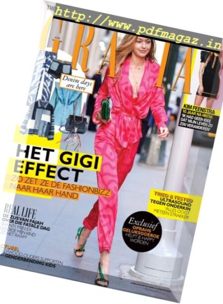 Grazia Netherlands – 20-26 September 2017 Cover