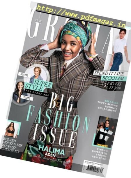 Grazia UK – 25 September 2017 Cover