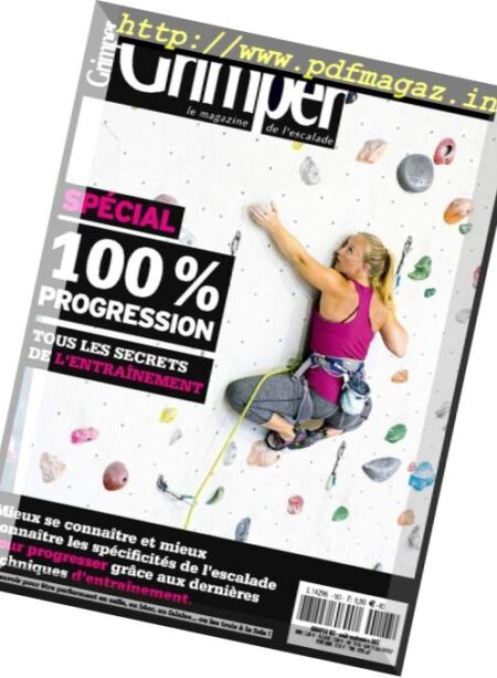 Grimper Magazine – Aout-Septembre 2017 Cover