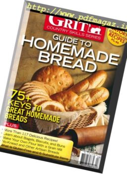 Grit Country Skills Series – Guide to Homemade Bread 2017