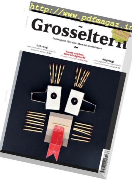 Grosseltern Magazin – Oktober 2017 Cover