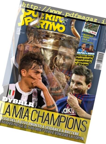 Guerin Sportivo – Ottobre 2017 Cover