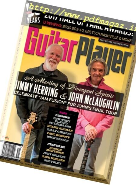 Guitar Player – November 2017 Cover