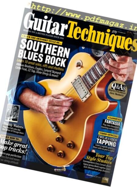 Guitar Techniques – October 2017 Cover