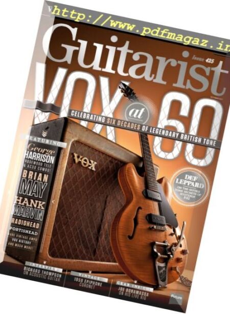 Guitarist – October 2017 Cover