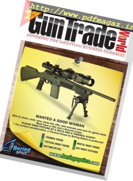 Gun Trade World – September 2017 Cover