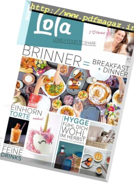 Gusto Lola – Herbst 2017 Cover