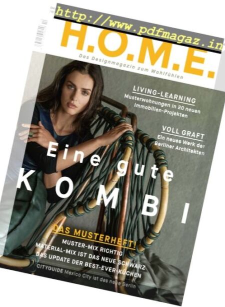 H.O.M.E. Germany – Oktober 2017 Cover