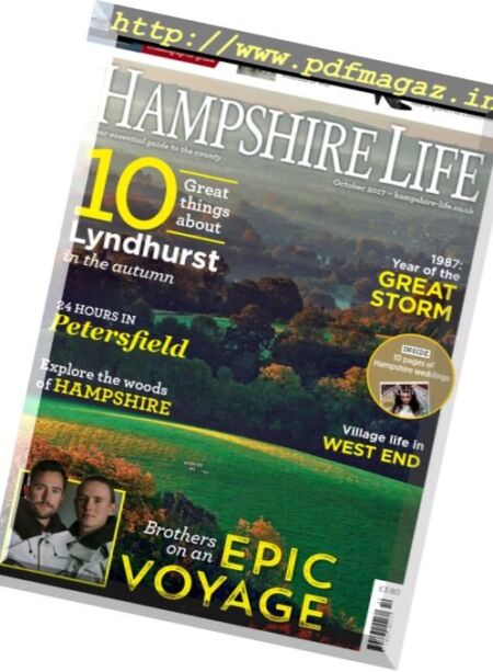 Hampshire Life – October 2017 Cover