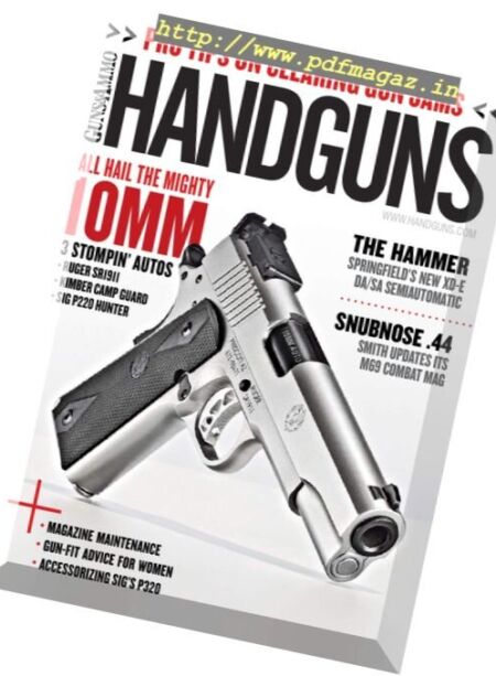 Handguns – October-November 2017 Cover