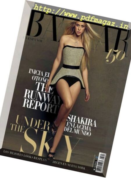 Harper’s Bazaar Mexico – Agosto 2017 Cover